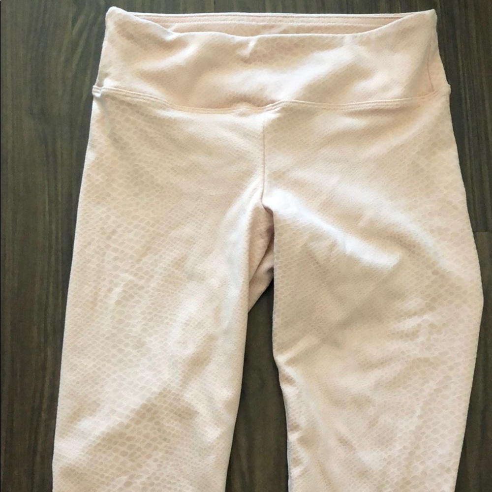 Koral snake skin textured leggings